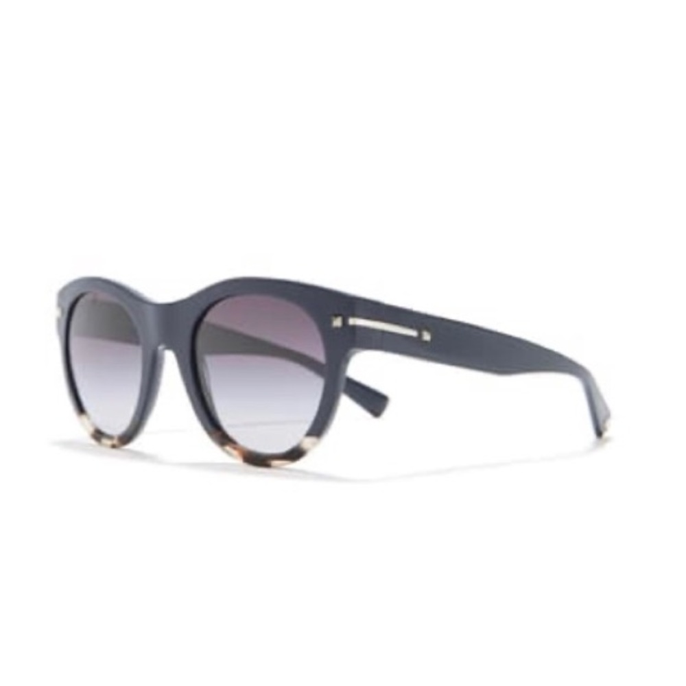Valentino Modified Round 51mm Sunglasses Blue Hava - Picture 3 of 8